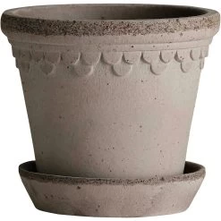 Bergs Potter Copenhagen Pot Grey, 14 Cm