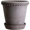 Bergs Potter Emilia Pot Grey Ø16 Cm -Sunny Garden Shop bergs potter emilia kruka gra 0
