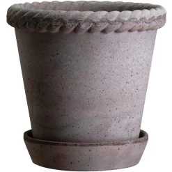 Bergs Potter Emilia Pot Grey Ø16 Cm