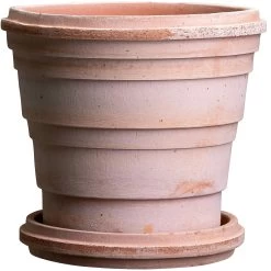 Bergs Potter Planet Pot With Saucer Pink Ø16 Cm