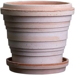 Bergs Potter Planet Pot With Saucer Pink Ø25 Cm