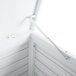 Brafab Gäster Outdoor Cushion Storage 135x68x81 Cm, White 8 Brafab Gäster Outdoor Cushion Storage 135x68x81 Cm, White -Sunny Garden Shop brafab gaster storage box white 4