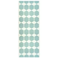 Anna Rug Aqua, 70x200 Cm