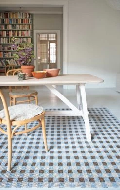 Poppy Rug Blue/Brown, 170x250 Cm -Sunny Garden Shop brita sweden poppy rug 15