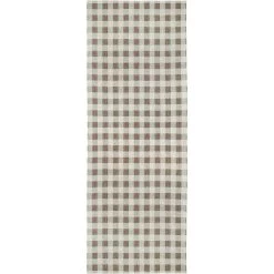 Poppy Rug Green/Beige, 70x200 Cm