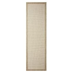 Bahar Outdoor Rug Beige/Off-white, 80x250 Cm