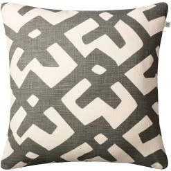 Dadra Cushion 50x50 Cm, Grey / Off White