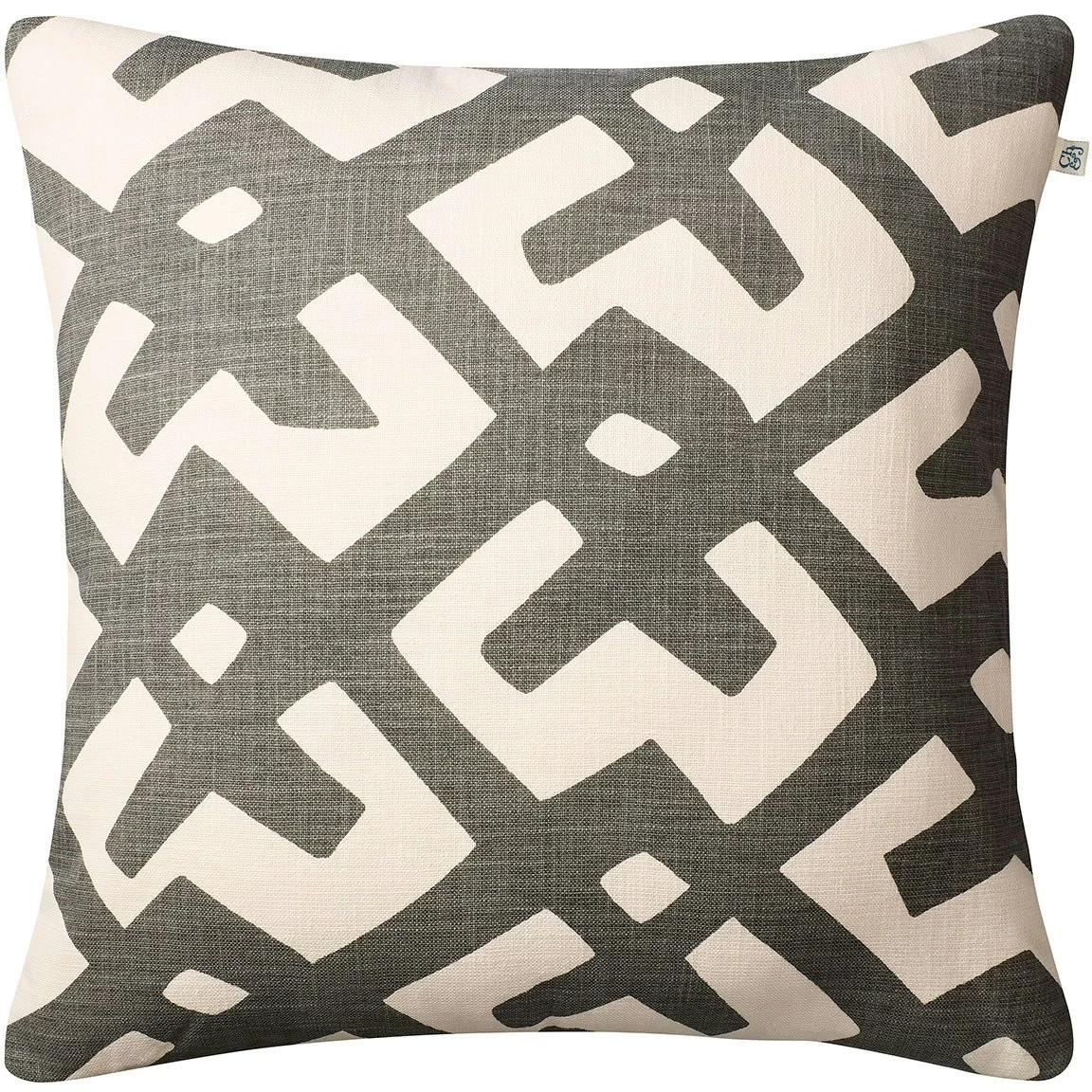 Dadra Cushion 50x50 Cm, Grey / Off White 3 Dadra Cushion 50x50 Cm, Grey / Off White