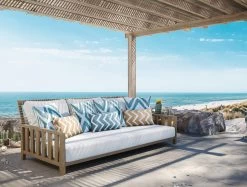 Diamond Cushion 50x50 Cm, Heaven Blue / Off White -Sunny Garden Shop chhatwal jonsson diamond cushion 50x50 cm 16