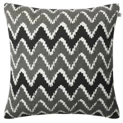 Ikat Bangalore Outdoor Cushion 50x50 Cm, Grey/Black