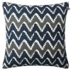 Ikat Bangalore Outdoor Cushion 50x50 Cm, Navy/Grey