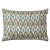 Ikat Delhi Cushion Indoor/Outdoor 40x60 Cm, Heaven Blue/Beige -Sunny Garden Shop chhatwal jonsson ikat delhi cushion indoor outdoor 40x60 cm 3