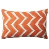 Ikat Sema Outdoor Cushion 40x60 Cm, Apricot Orange -Sunny Garden Shop chhatwal jonsson ikat sema outd cushion 40x60 cm apricot or off wt 1