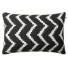 Ikat Sema Outdoor Cushion 40x60 Cm, Black -Sunny Garden Shop chhatwal jonsson ikat sema outd cushion 40x60 cm apricot or off wt 3