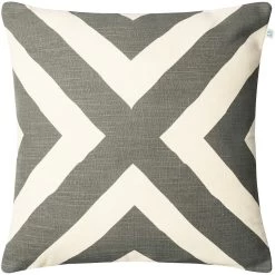 Impal Cushion Outdoor 50x50 Cm, Grey / Off-white