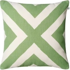 Impal Cushion Outdoor 50x50 Cm, Sage / Off-white
