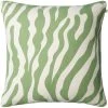 Zebra Cushion 50x50 Cm Outdoor, Sage / Off-white -Sunny Garden Shop chhatwal jonsson zebra cushion 50x50 cm outdoor 3