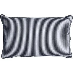 Narrow Stripe Cushion 40x65 Cm, Navy