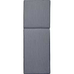 Narrow Stripe Sunbed Cushion 60x186 Cm, Navy