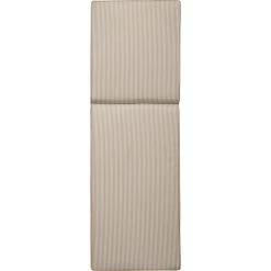 Narrow Stripe Sunbed Cushion 60x186 Cm, Beige