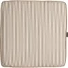 Narrow Stripe Cushion 45x45 Cm, Beige