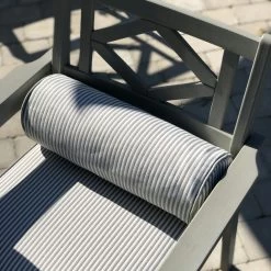 Narrow Stripe Cushion 17x45 Cm, Grey -Sunny Garden Shop diyti narrow stripe cushion 17x45 cm 5