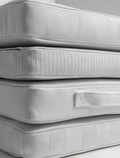 Narrow Stripe Cushion 45x45 Cm, White -Sunny Garden Shop diyti narrow stripe cushion 45x45 cm 16