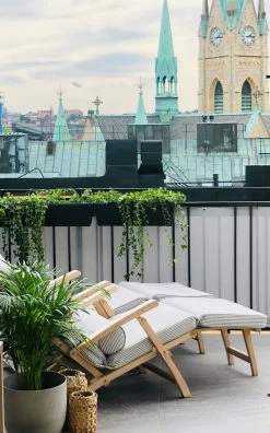 Narrow Stripe Sunbed Cushion 60x186 Cm, Grey 9 Narrow Stripe Sunbed Cushion 60x186 Cm, Grey -Sunny Garden Shop diyti narrow stripe sunbed cushion 60x186 cm 10