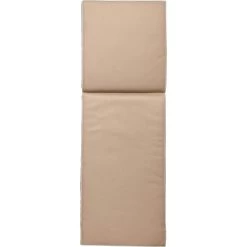 Plain Sunbed Cushion 60x186 Cm, Beige