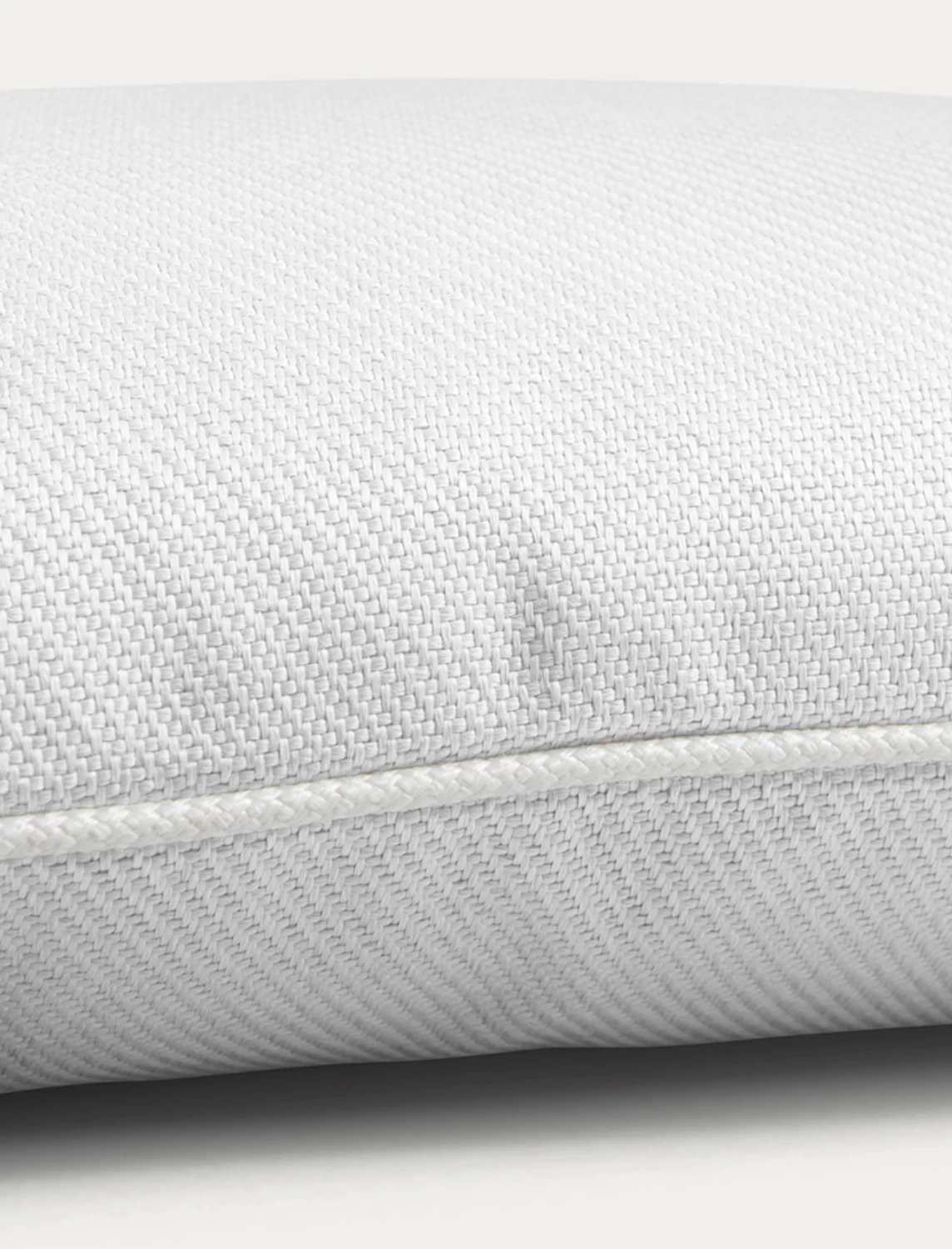 Plain Cushion 25x45 Cm, White 4 Plain Cushion 25x45 Cm, White - Image 2