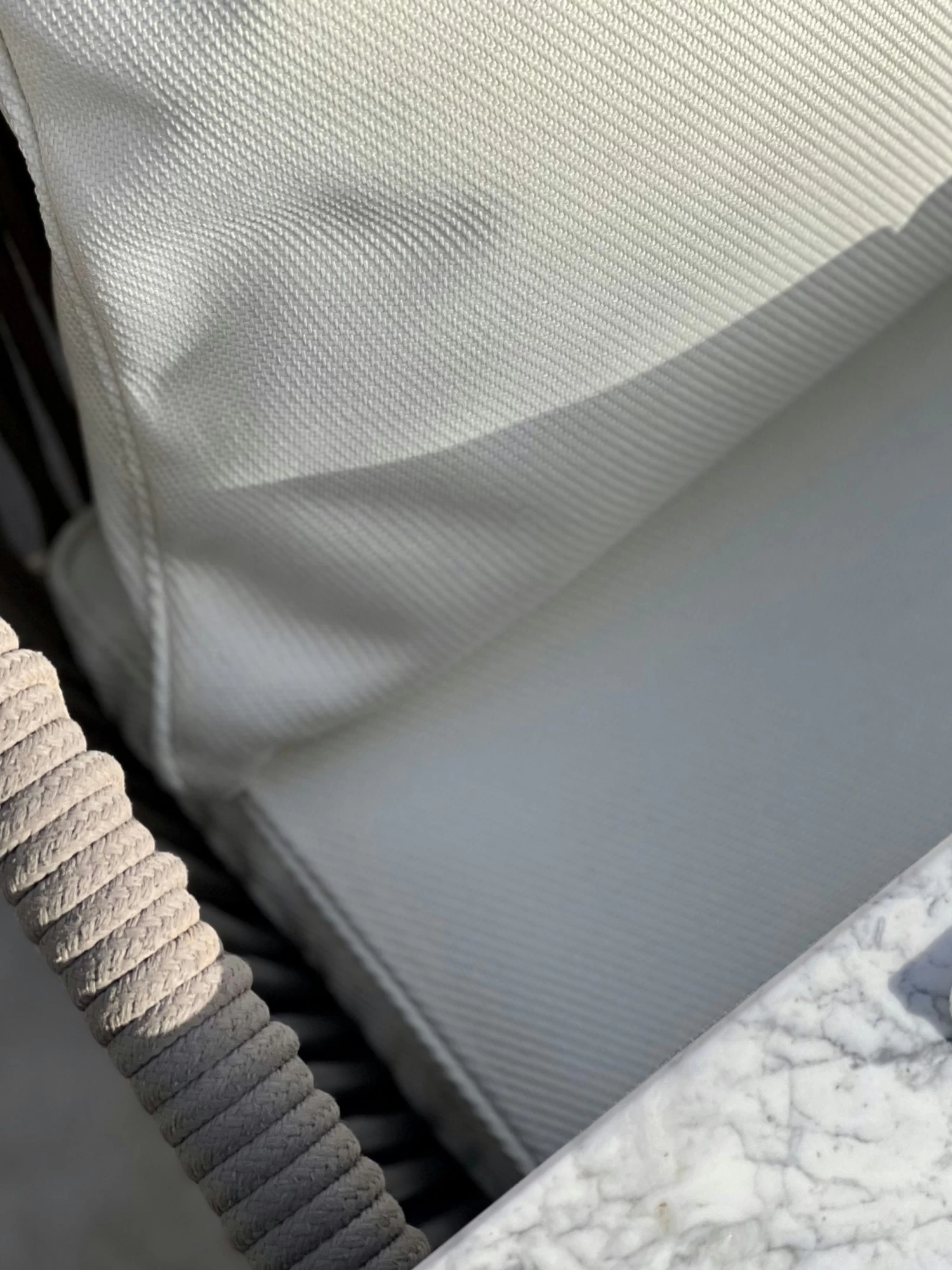 Plain Cushion 45x45 Cm, White 4 Plain Cushion 45x45 Cm, White - Image 2