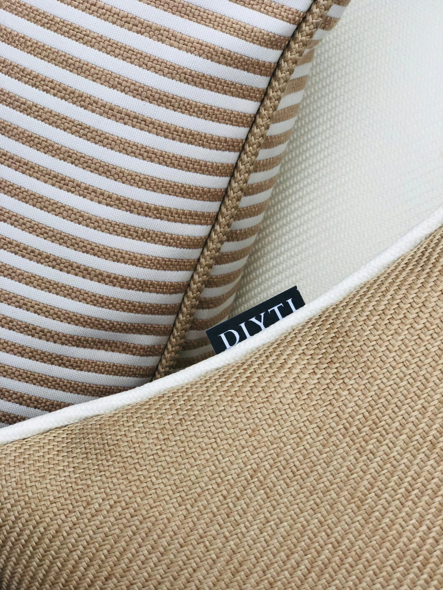 Plain Cushion 45x45 Cm, Beige 6 Plain Cushion 45x45 Cm, Beige - Image 4