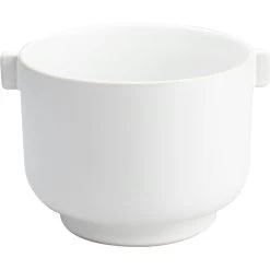 Ernst Flower Pot With Handle, D19,5 H15, White Sand