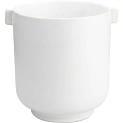 Ernst Flower Pot With Handle, D19,5 H22,5, White Sand