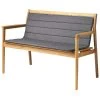 M22 Cushion Anthracite, For M12 Sammen Bench -Sunny Garden Shop fdb mbler m22 together garden cushions 15