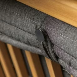 M22 Cushion Anthracite, For M12 Sammen Bench -Sunny Garden Shop fdb mbler m22 together garden cushions 33