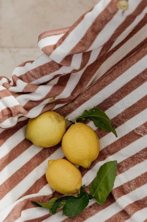 Stripe Pear Bath Sheet, 100x150 Cm 4 Stripe Pear Bath Sheet, 100x150 Cm - Image 2