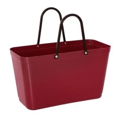 Hinza Bag Green Plastic Bordeaux, Large