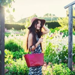 Hinza Bag Green Plastic Bordeaux, Small 10 Hinza Bag Green Plastic Bordeaux, Small -Sunny Garden Shop hinza hinza bag green plastic bordeaux 8