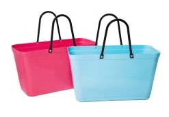 Hinza Bag Green Plastic Light Blue, Small -Sunny Garden Shop hinza hinza bag green plastic light blue 7