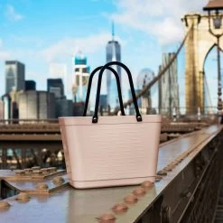 Hinza Bag Green Plastic Nougat, Small -Sunny Garden Shop hinza hinza bag green plastic nougat 4