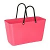 Hinza Bag Green Plastic Tropical Pink, Large -Sunny Garden Shop hinza hinza bag green plastic tropical pink 0