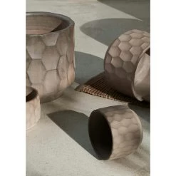 Kähler Gro Flowerpot 26,5 Cm, Light Sand 11 Kähler Gro Flowerpot 26,5 Cm, Light Sand -Sunny Garden Shop kahler gro flowerpot light sand 11