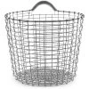 Korbo Bin 16 Basket, Galvanized -Sunny Garden Shop korbo bin 16 basket 5