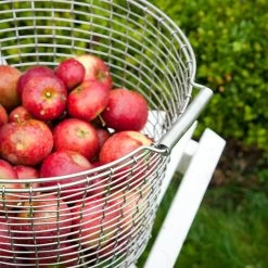 Korbo Bucket 24 Basket, Acid Proof Stainless Steel -Sunny Garden Shop korbo bucket basket acid proof stainless steel 20