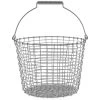 Korbo Bucket 16 Basket, Acid Proof Stainless Steel 1 Korbo Bucket 16 Basket, Acid Proof Stainless Steel -Sunny Garden Shop korbo bucket basket acid proof stainless steel 5