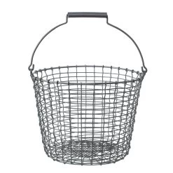 Korbo Bucket 16 Basket, Galvanized