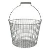 Korbo Bucket 24 Basket, Galvanized 2 Korbo Bucket 24 Basket, Galvanized -Sunny Garden Shop korbo bucket basket galvanized 4