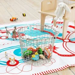 Korbo Bucket 24 Basket, Galvanized -Sunny Garden Shop korbo bucket basket galvanized 6