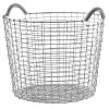 Korbo Classic 24 Basket, Galvanized -Sunny Garden Shop korbo classic basket galvanized 2